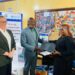 Officials from the United Nations, Sweden and the Liberia National Bar Association during a donation ceremony supporting Liberia’s transitional justice efforts.