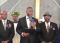 Members of Alpha Phi Alpha Fraternity in Liberia