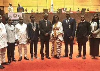 ECOWAS Parliament stakeholders and WATAF officials during a regional tax dialogue session in Abuja, Nigeria