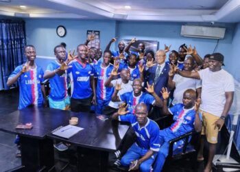 Ambassador John Balu meets Liberia Deaf Football delegation in Abuja over delays in obtaining Serbian visas for the 2026 tournament