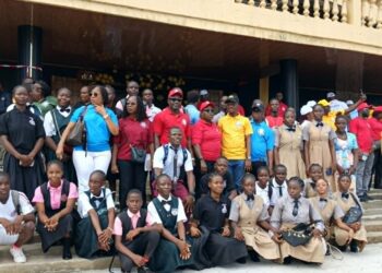 Students, legal professionals and officials at Liberia’s 2026 Law Day celebration in Paynesville