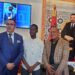 Moroccan diplomats and Liberian officials during a diplomatic engagement in Monrovia
