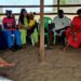 Clients and staff gathered at Lenise Home Care engagement retreat in Monrovia