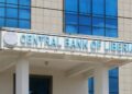 The headquarters of the Central Bank of Liberia in Monrovia