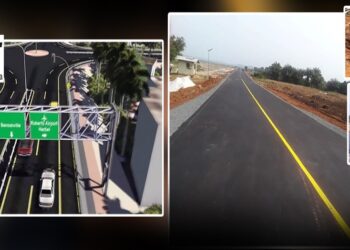 Audit findings on Liberia’s $116 million RIA Highway Project showing missing road signs, crumbling asphalt, and payment irregularities involving East International Group