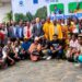 Beneficiaries and stakeholders attend the closing ceremony of the Blue Oceans Program in Monrovia after six years of coastal conservation and community development efforts.