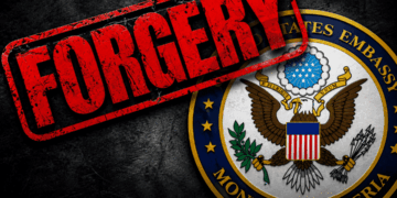 The Liberia National Police have charged two men following an investigation into an alleged forged bank statement submitted with a U.S. student visa application at the U.S. Embassy in Monrovia.