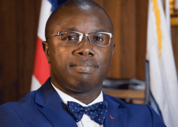 Former Monrovia Mayor Jefferson Koijee speaks as debate continues over U.S. sanctions and political persecution claims