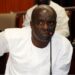 River Gee County District No. 2 Representative Isaac Boye Choloplay Wuo speaks during a legislative session at the Capitol Building in Monrovia.