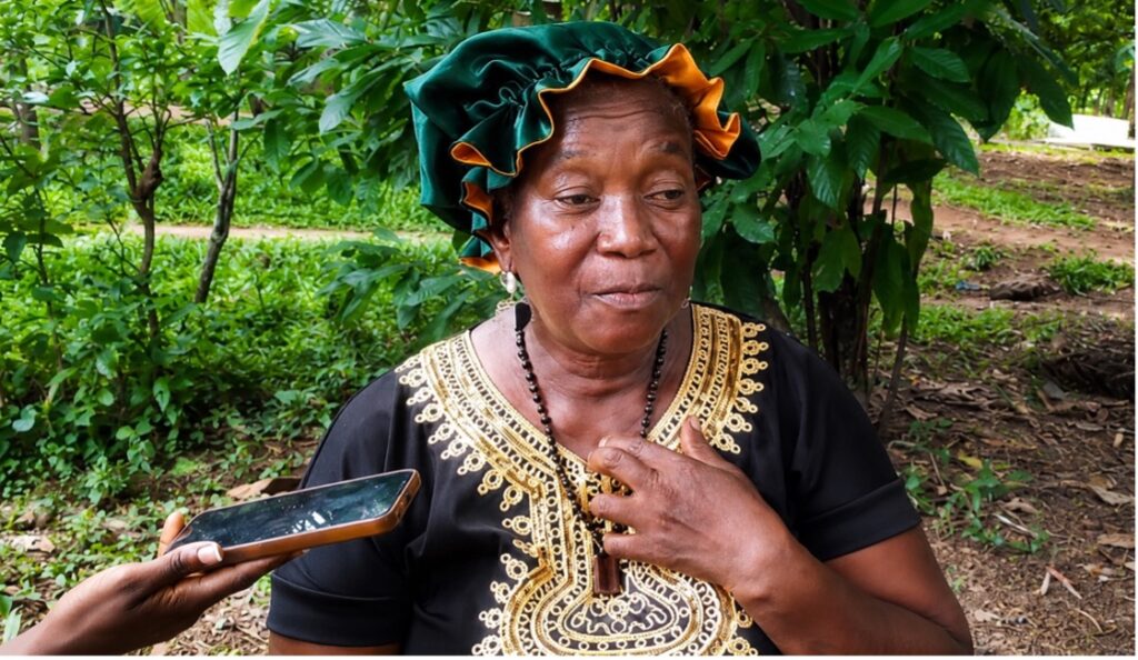 War survivor Sarah Gatala speaks about her experience during Liberia's civil war and her support for the establishment of a War and Economic Crimes Court.