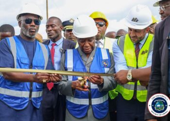 President Joseph Boakai commissions Liberia's first utility-scale solar power plant at Mount Coffee Hydropower Complex