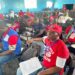 Delegates participate in the Liberia Kickball Federation Congress in Buchanan, Grand Bassa County.