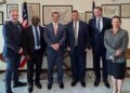 U.S. Embassy and Dugbe Gold officials