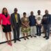 Youth and Sports Minister Cornelia Wonkerleh Kruah meets officials of the Inter-School Sports Association to discuss grassroots sports development in Liberia.