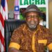 LACRA Acting Executive Director Dan T. Saryee speaking on Liberia's compliance with the European Union Deforestation Regulation and its impact on agricultural exports.