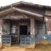 The deteriorating Liberia Fire Service station in Harper City, Maryland County, where officers say flooding and equipment shortages are hampering operations.
