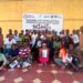 Participants pose for a group photo during the launch of the Business and Intellectual Property Management Clinic for MSMEs in Voinjama, Lofa County.