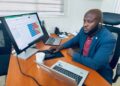 Benedict Y. Harleyson following his confirmation as Deputy Minister for Administration at Liberia's Ministry of Finance and Development Planning.