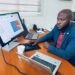 Benedict Y. Harleyson following his confirmation as Deputy Minister for Administration at Liberia's Ministry of Finance and Development Planning.
