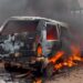 burning hearse