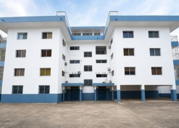 The Environmental Protection Agency of Liberia's newly acquired headquarters and laboratory in Mamba Point.