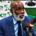 Former presidential Chief of Office Staff Eugene Lenn Nagbe speaking about the cases involving Samuel Tweah and Nora Finda Bundoo.