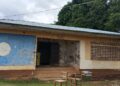 The deteriorating building now housing the Liberia National Fire Service detachment in Bong County.
