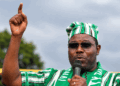 Unity Party Chairman Rev. Dr. J. Luther Tarpeh calls for a cabinet reshuffle during a press conference in Monrovia.