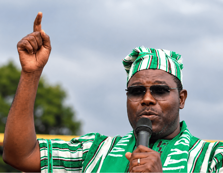 Unity Party Chairman Rev. Dr. J. Luther Tarpeh calls for a cabinet reshuffle during a press conference in Monrovia.