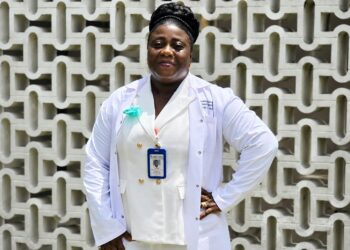 JFK Medical Center Director of Nursing Services Joana Domingo Joekai.