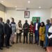 Officials of Liberia's State-Owned Enterprises Authority and Ghana's SIGA during a meeting in Accra.
