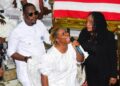 Former Chief of Protocol Nora Finda Bundoo during her father's funeral