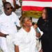 Former Chief of Protocol Nora Finda Bundoo during her father's funeral