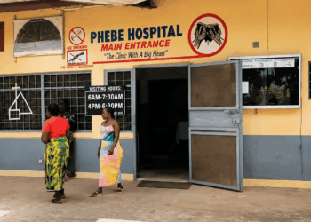 Phebe Hospital in Bong County