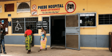 Phebe Hospital in Bong County