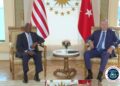 President Joseph Boakai meets Turkish President Recep Tayyip Erdoğan during bilateral talks at the Presidential Complex in Ankara, Türkiye.