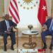 President Joseph Boakai meets Turkish President Recep Tayyip Erdoğan during bilateral talks at the Presidential Complex in Ankara, Türkiye.