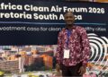 Liberian scientist Sheck Abdul Sherif recognized internationally for the Clean Air Liberia Project.