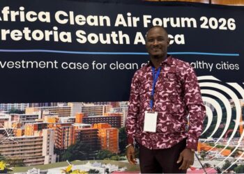 Liberian scientist Sheck Abdul Sherif recognized internationally for the Clean Air Liberia Project.