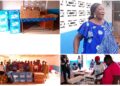 Women in Bong County receive solar-powered sewing machines from Eco Energy Liberia.