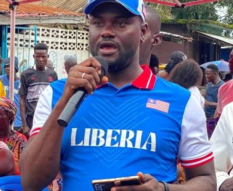 Samuel Weah at "Let's Put Together Gathering"