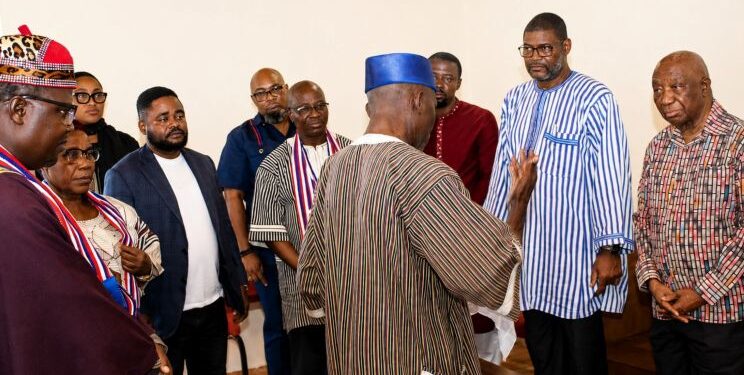 Boakai Meets Grand Bassa Traditional Leaders