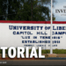 The University of Liberia campus amid an editorial on the institution's shutdown and governance crisis.