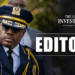 Inspector General Gregory Coleman speaks during a government press briefing on Liberia's cocaine investigation.