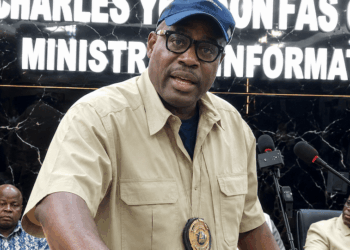 Inspector General Gregory Coleman briefs reporters on Liberia's investigation into the country's largest cocaine seizure.