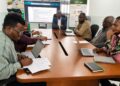 LiSA Director General Stephen Mambu launches a nationwide surveillance program to assess the quality of construction materials in Liberia.