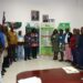 Stakeholders participate in a national dialogue on implementing Liberia's Land Rights Act at the Ministry of Agriculture in Monrovia.
