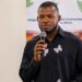 Journalist Matthias F. Larbeindee delivering the keynote address at the Tarplah Coleman Integrity Academy 2026 graduation ceremony.