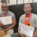 Officials of the Liberia Athletics Federation announcing the termination of its partnership with the Liberia Marathon Trust.