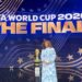 Liberia Football Association Third Vice President Jodie Reid-Seton attending the 2026 FIFA World Cup final.